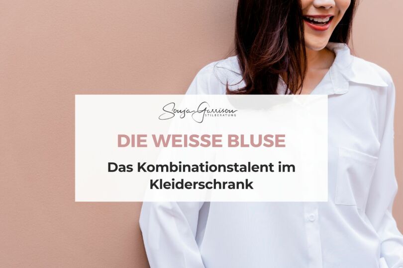 Weisse Bluse kombinieren Outfit